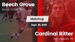 Matchup: Beech Grove vs. Cardinal Ritter  2018