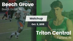 Matchup: Beech Grove vs. Triton Central  2018