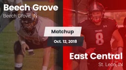 Matchup: Beech Grove vs. East Central  2018
