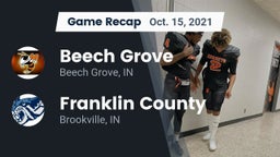 Recap: Beech Grove  vs. Franklin County  2021