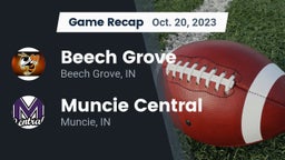 Recap: Beech Grove  vs. Muncie Central  2023