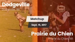 Matchup: Dodgeville vs. Prairie du Chien  2017