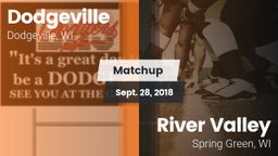 Matchup: Dodgeville vs. River Valley  2018