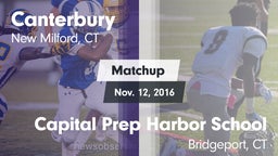 Matchup: Canterbury High vs. Capital Prep Harbor School 2016