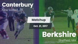 Matchup: Canterbury High vs. Berkshire  2017