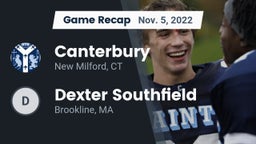 Recap: Canterbury  vs. Dexter Southfield  2022