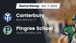 Recap: Canterbury  vs. Pingree School 2023