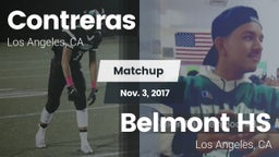 Matchup: Contreras vs. Belmont HS 2017