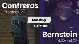 Matchup: Contreras vs. Bernstein  2018