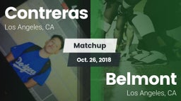Matchup: Contreras vs. Belmont  2018