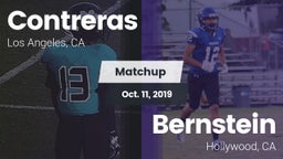 Matchup: Contreras vs. Bernstein  2019