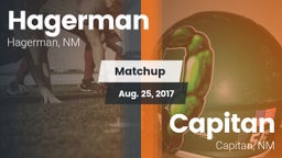Matchup: Hagerman vs. Capitan  2017