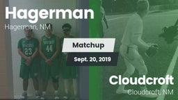 Matchup: Hagerman vs. Cloudcroft  2019