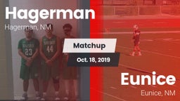 Matchup: Hagerman vs. Eunice  2019