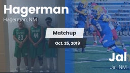 Matchup: Hagerman vs. Jal  2019