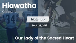 Matchup: Hiawatha vs. Our Lady of the Sacred Heart 2017