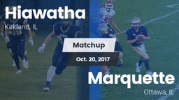 Matchup: Hiawatha vs. Marquette  2017