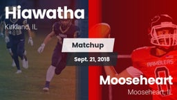 Matchup: Hiawatha vs. Mooseheart  2018