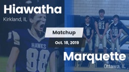Matchup: Hiawatha vs. Marquette  2019