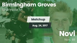Matchup: Groves vs. Novi  2017