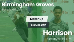 Matchup: Groves vs. Harrison  2017