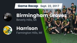 Recap: Birmingham Groves  vs. Harrison  2017