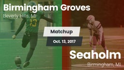 Matchup: Groves vs. Seaholm  2017