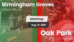 Matchup: Groves vs. Oak Park  2018