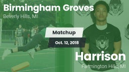 Matchup: Groves vs. Harrison  2018