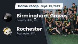 Recap: Birmingham Groves  vs. Rochester  2019