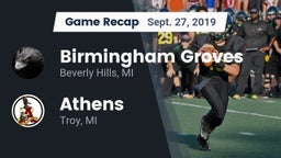 Recap: Birmingham Groves  vs. Athens  2019