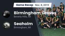 Recap: Birmingham Groves  vs. Seaholm  2019