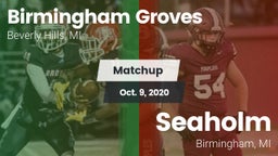 Matchup: Groves vs. Seaholm  2020