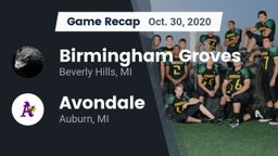 Recap: Birmingham Groves  vs. Avondale  2020