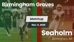 Matchup: Groves vs. Seaholm  2020