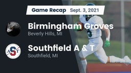 Recap: Birmingham Groves  vs. Southfield A & T 2021
