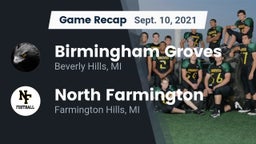 Recap: Birmingham Groves  vs. North Farmington  2021