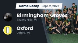 Recap: Birmingham Groves  vs. Oxford  2022