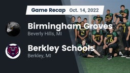 Recap: Birmingham Groves  vs. Berkley Schools 2022