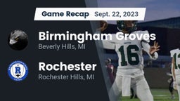 Recap: Birmingham Groves  vs. Rochester  2023