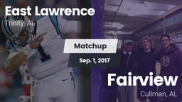 Matchup: East Lawrence vs. Fairview  2017