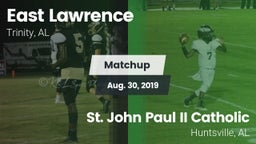 Matchup: East Lawrence vs. St. John Paul II Catholic  2019