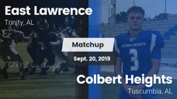 Matchup: East Lawrence vs. Colbert Heights  2019