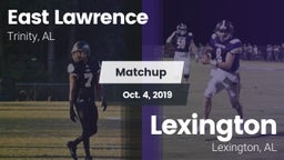 Matchup: East Lawrence vs. Lexington  2019