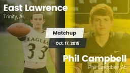 Matchup: East Lawrence vs. Phil Campbell  2019