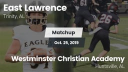 Matchup: East Lawrence vs. Westminster Christian Academy 2019