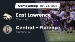Recap: East Lawrence  vs. Central  - Florence 2022