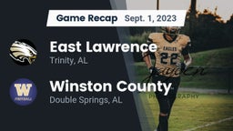Recap: East Lawrence  vs. Winston County  2023