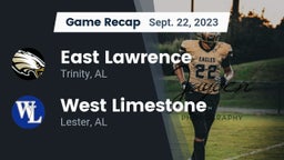 Recap: East Lawrence  vs. West Limestone  2023
