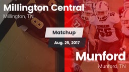 Matchup: Millington Central vs. Munford  2017